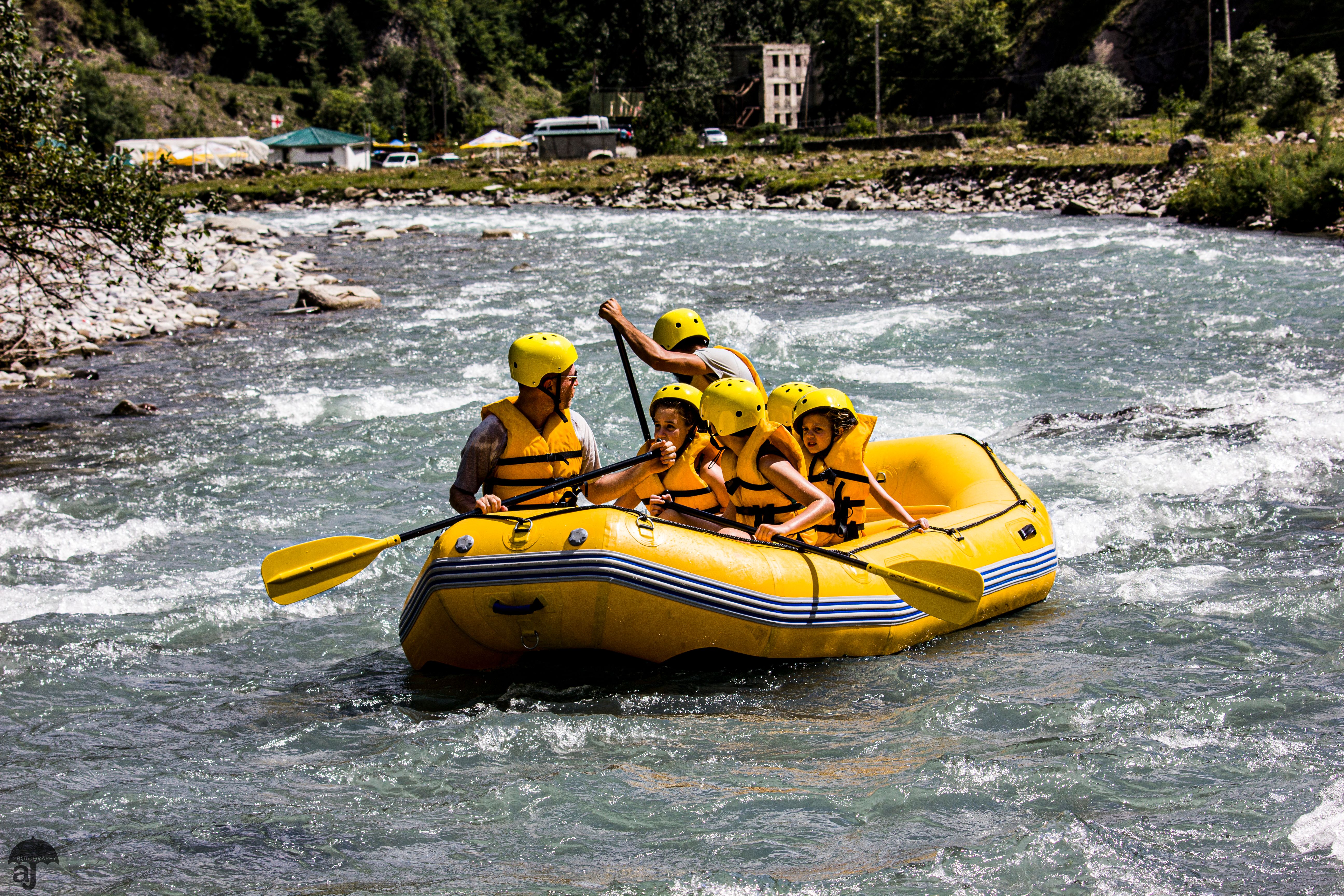 White-water rafting