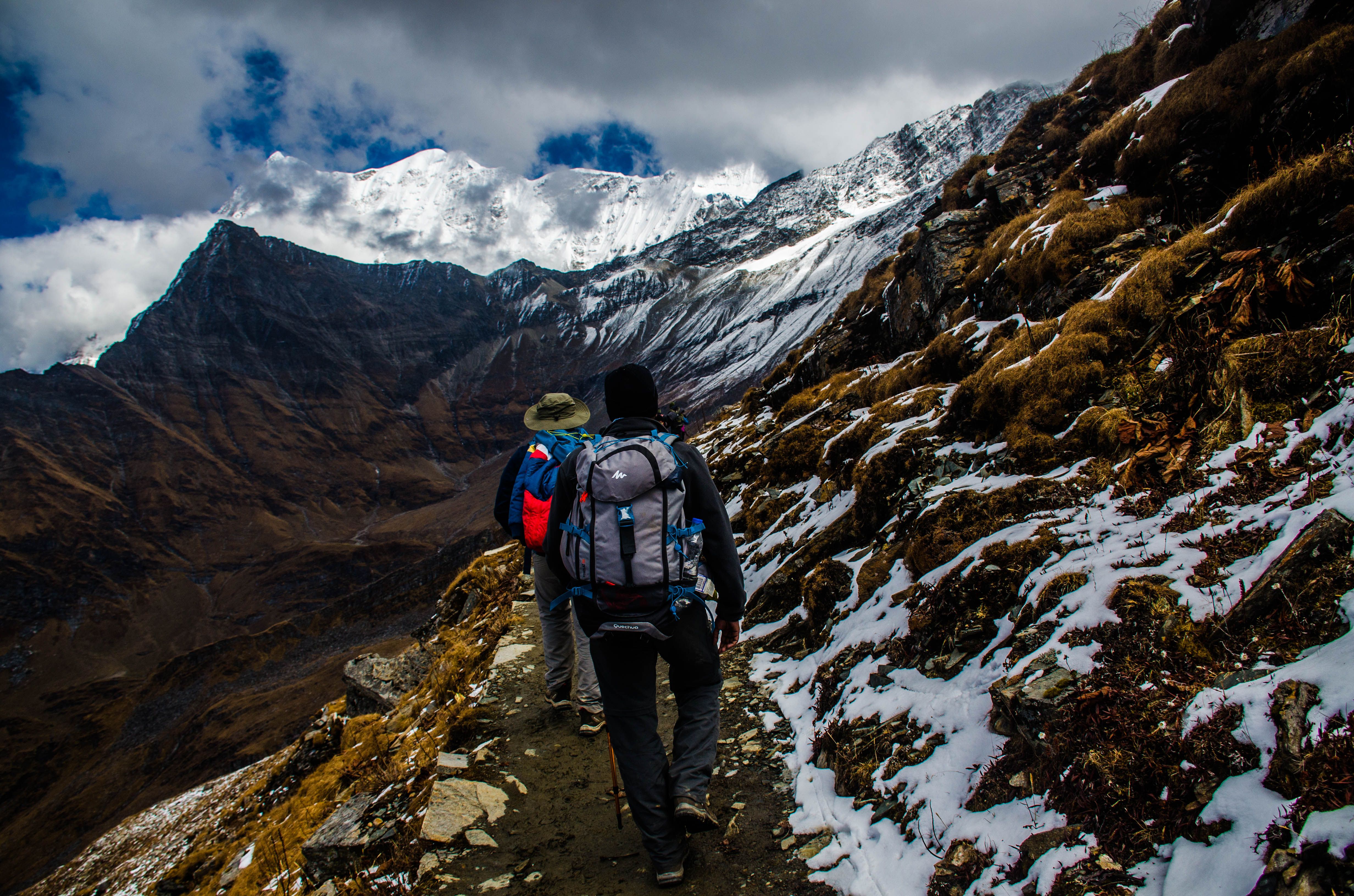 Mountain trekking in Northeast India