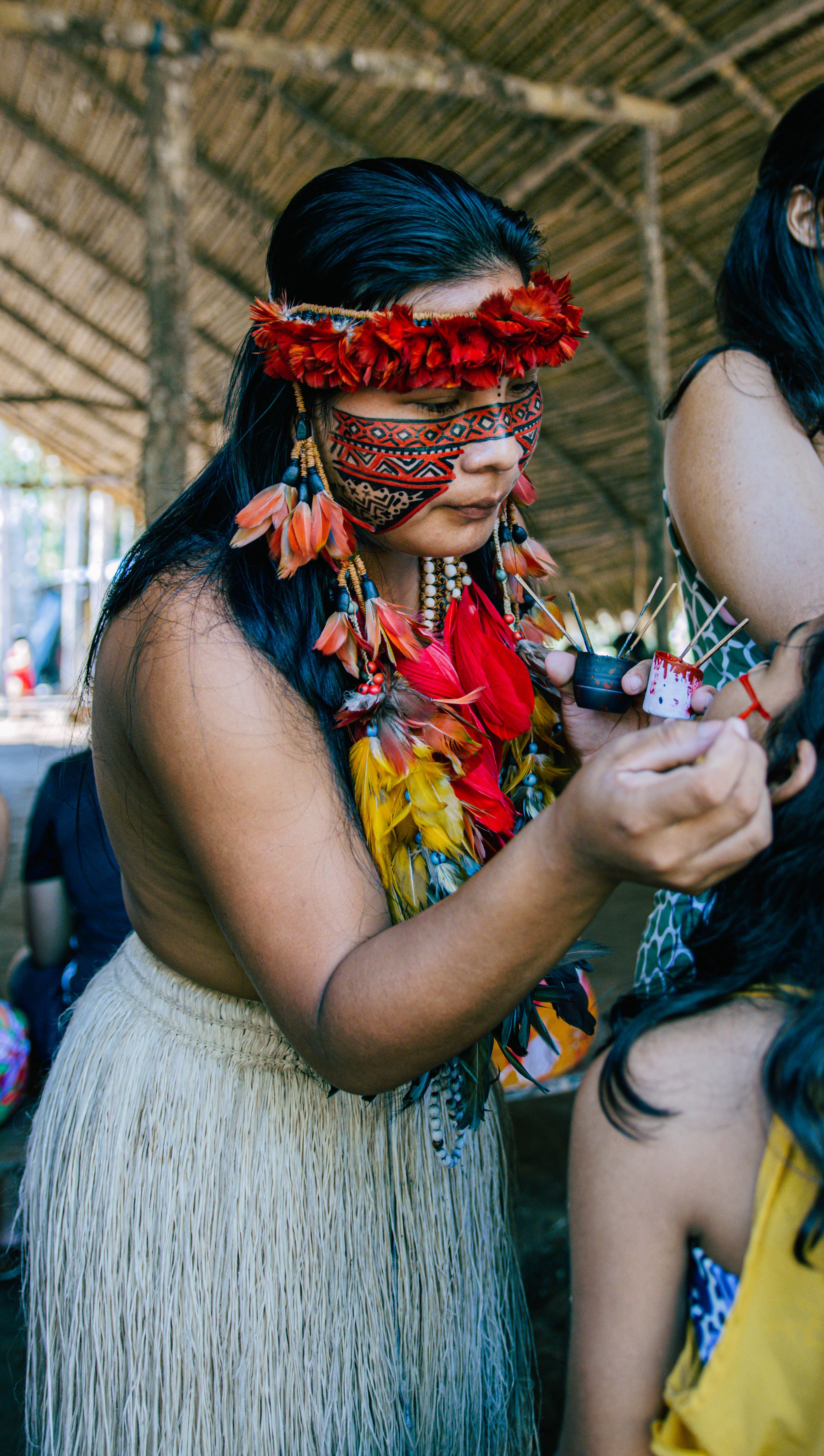 Traditional cultural portrait