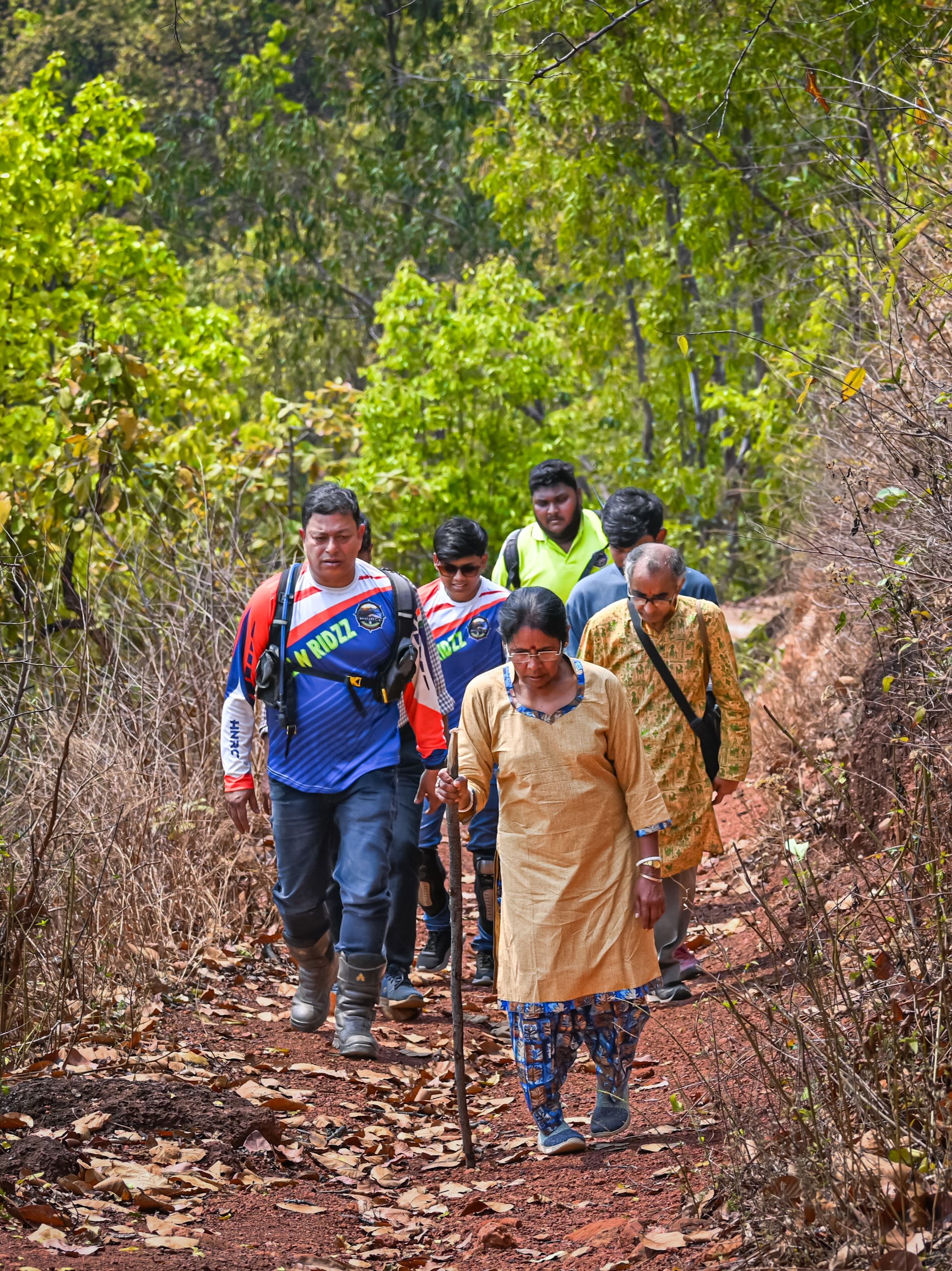 Gentle family hike