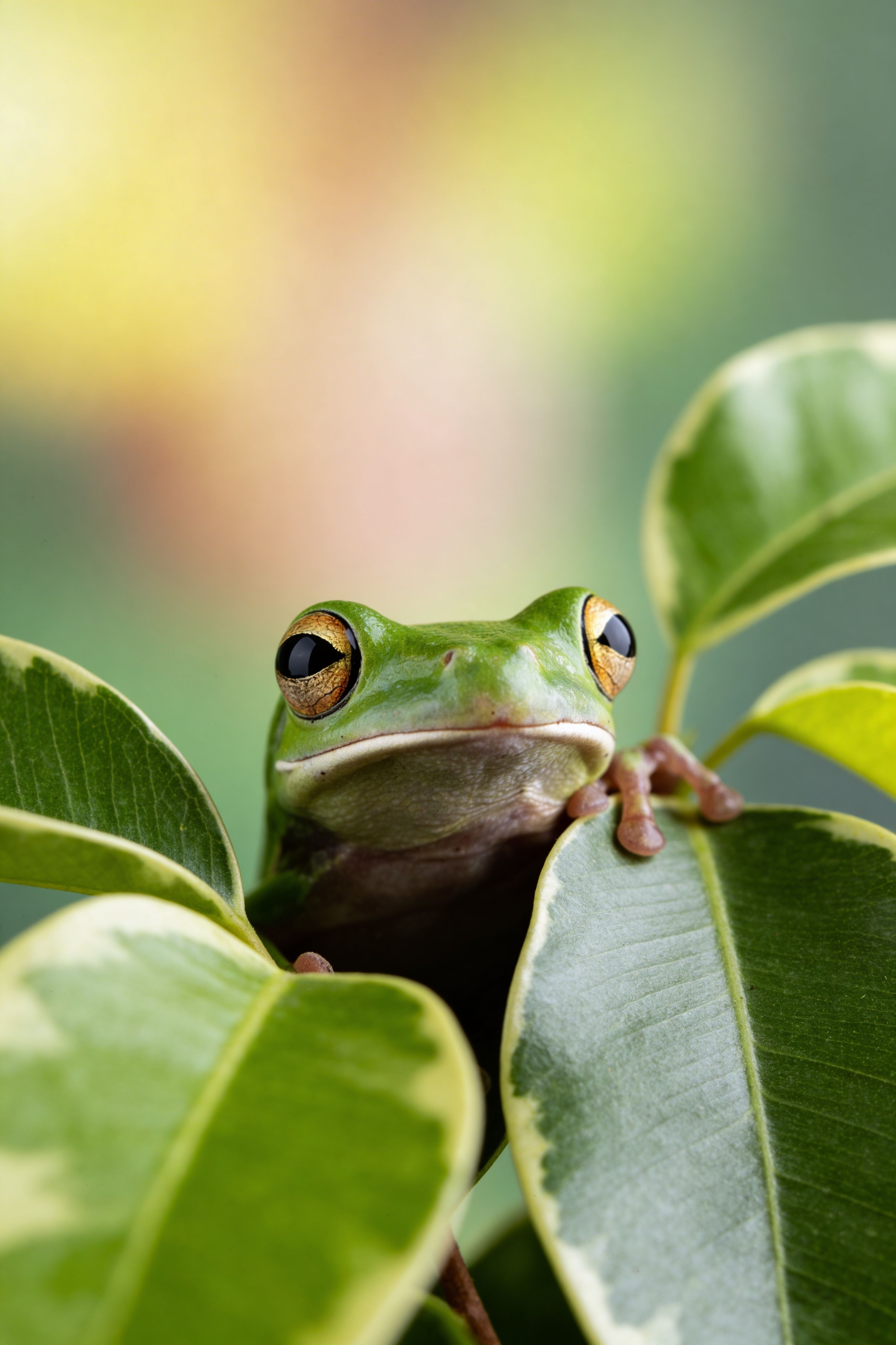 Cloud forest frog